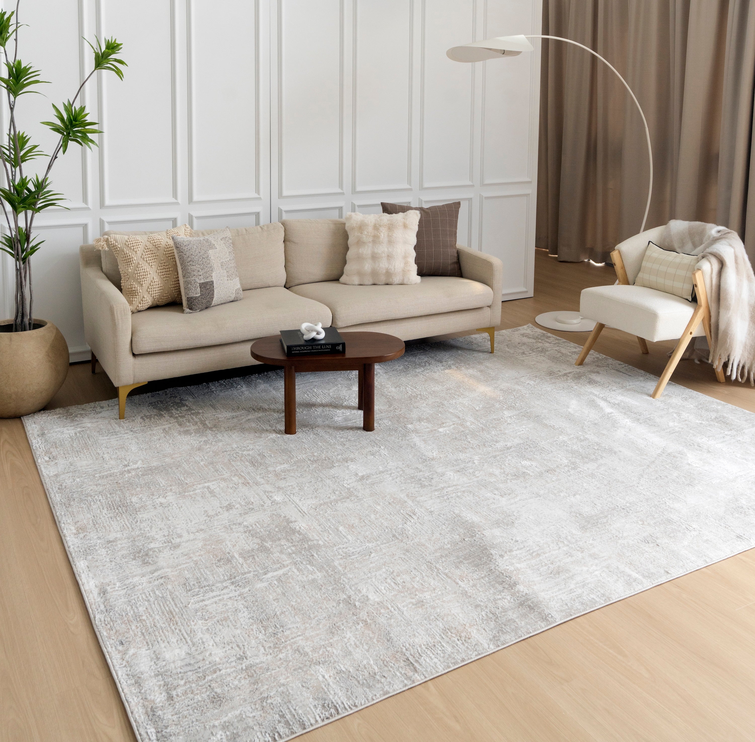 Dynamic Rugs Cosmo Cosmo Rug in Natural – Loom & Stone