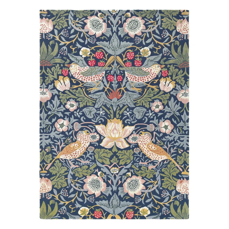 Morris & Co. Strawberry Thief Wallpaper - Thumbnail 5