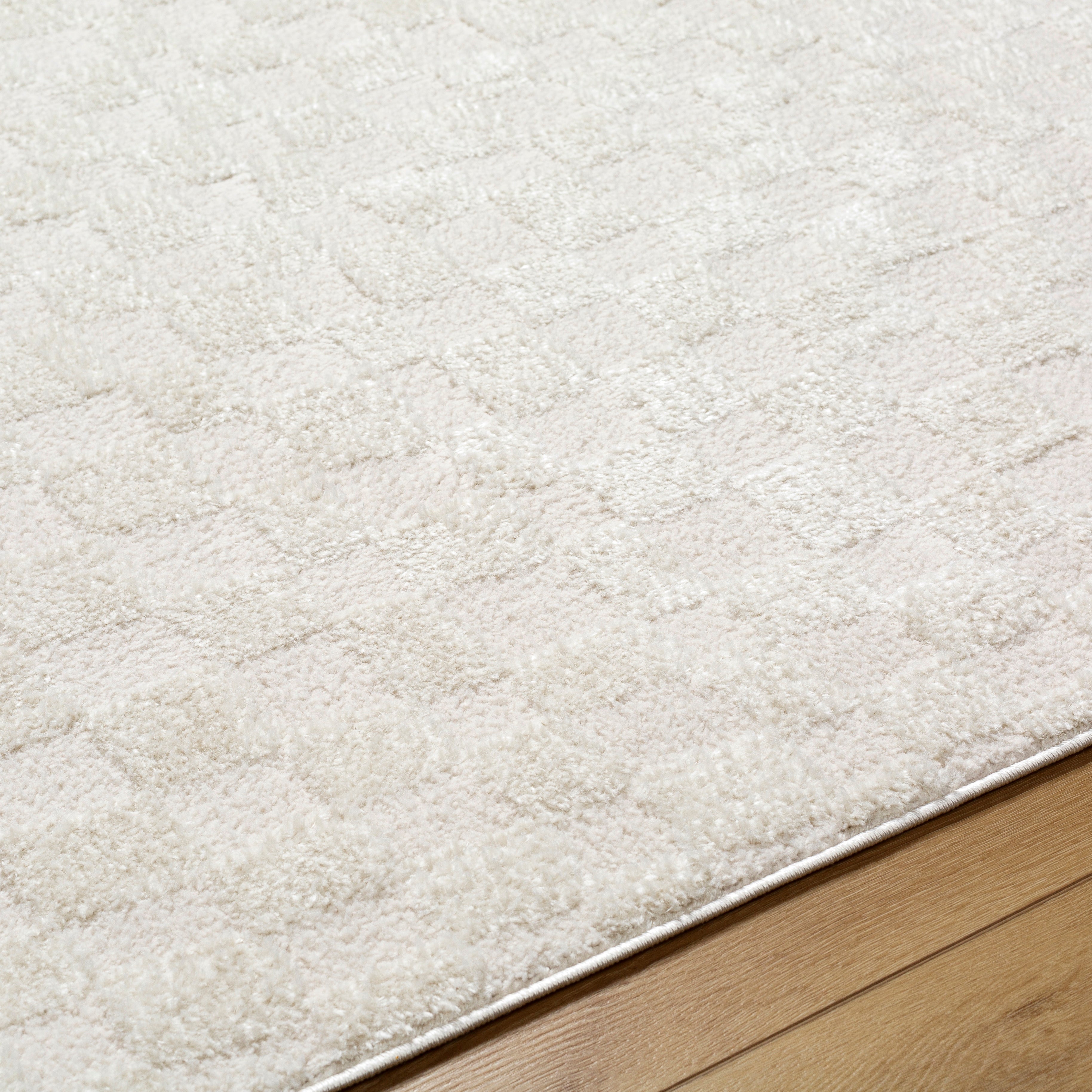 Ivory Checkered Rug Adler Rug in Ivory Checkerboard – Loom & Stone