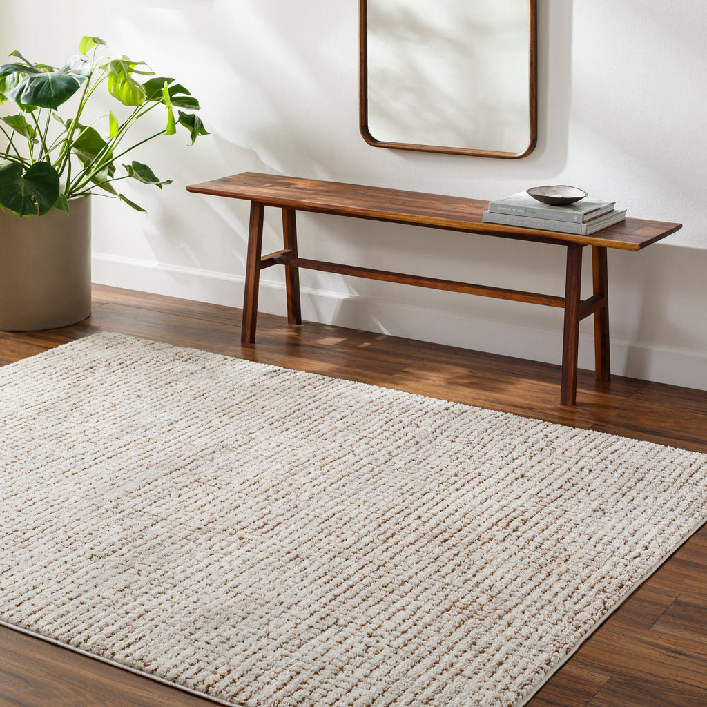Adler Rug in Grid (Walnut) – Loom & Stone