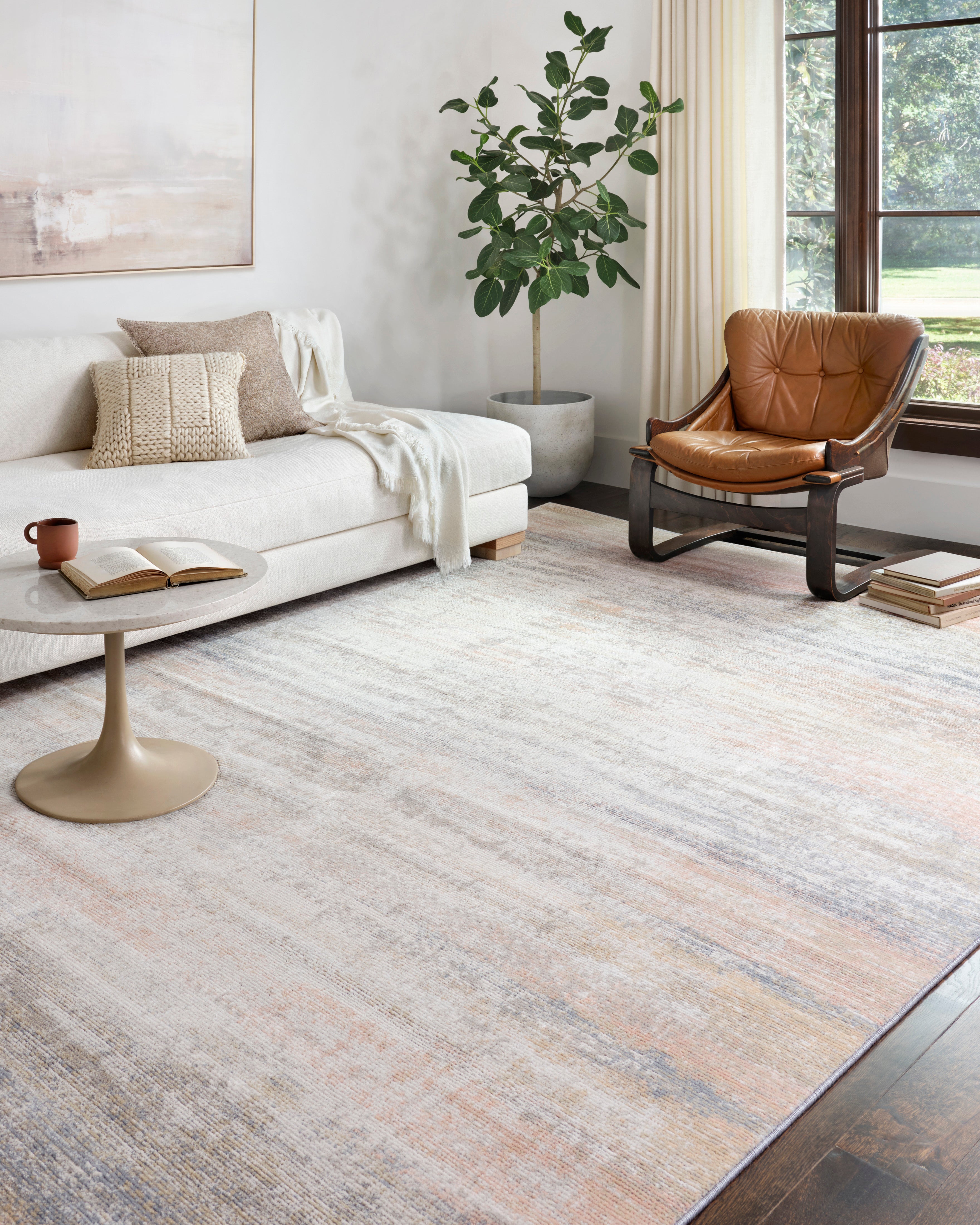 Stone Mist Rug Vera Rug in Mist – Loom & Stone