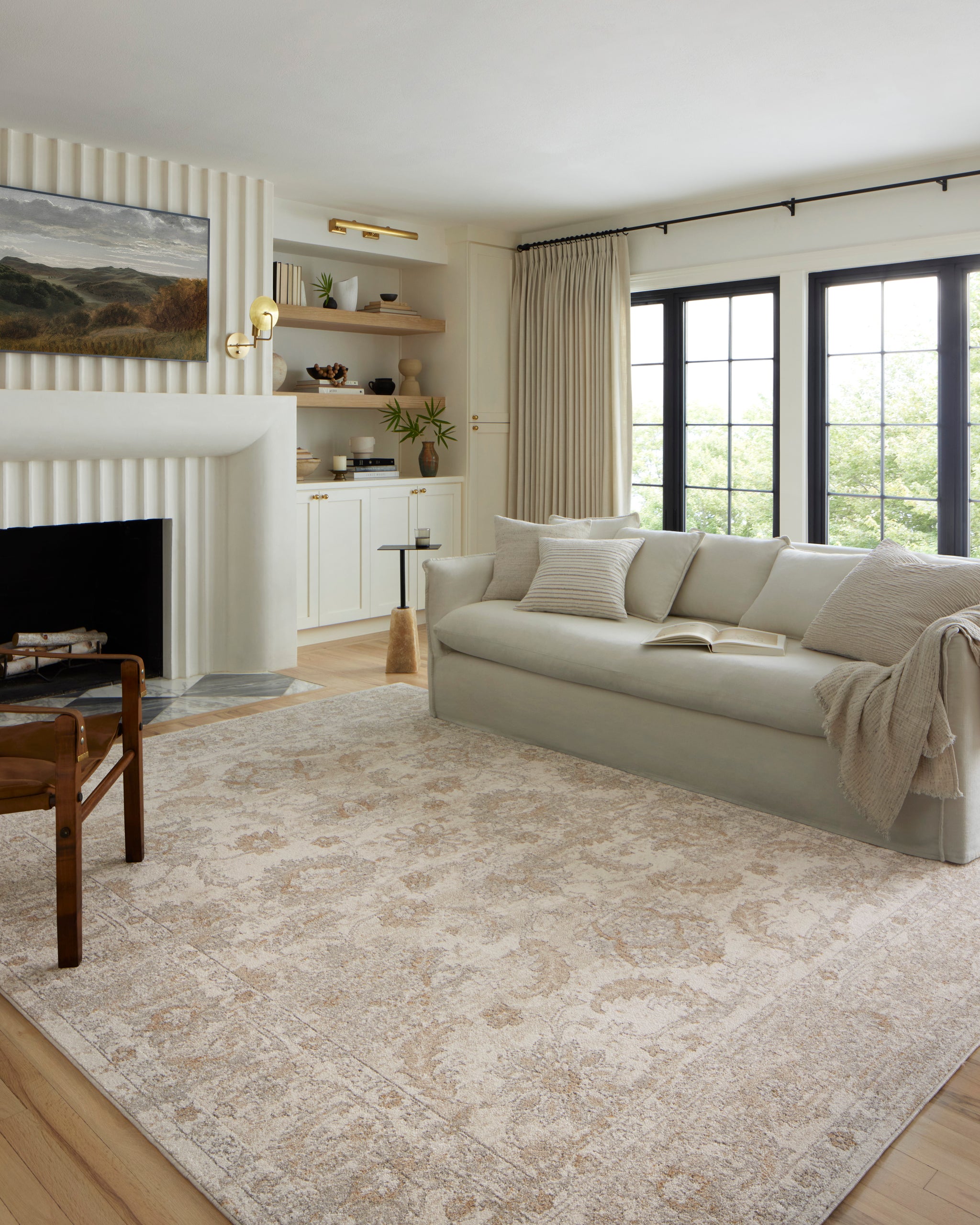 Ivy Rug in Ivory Beige – Loom & Stone
