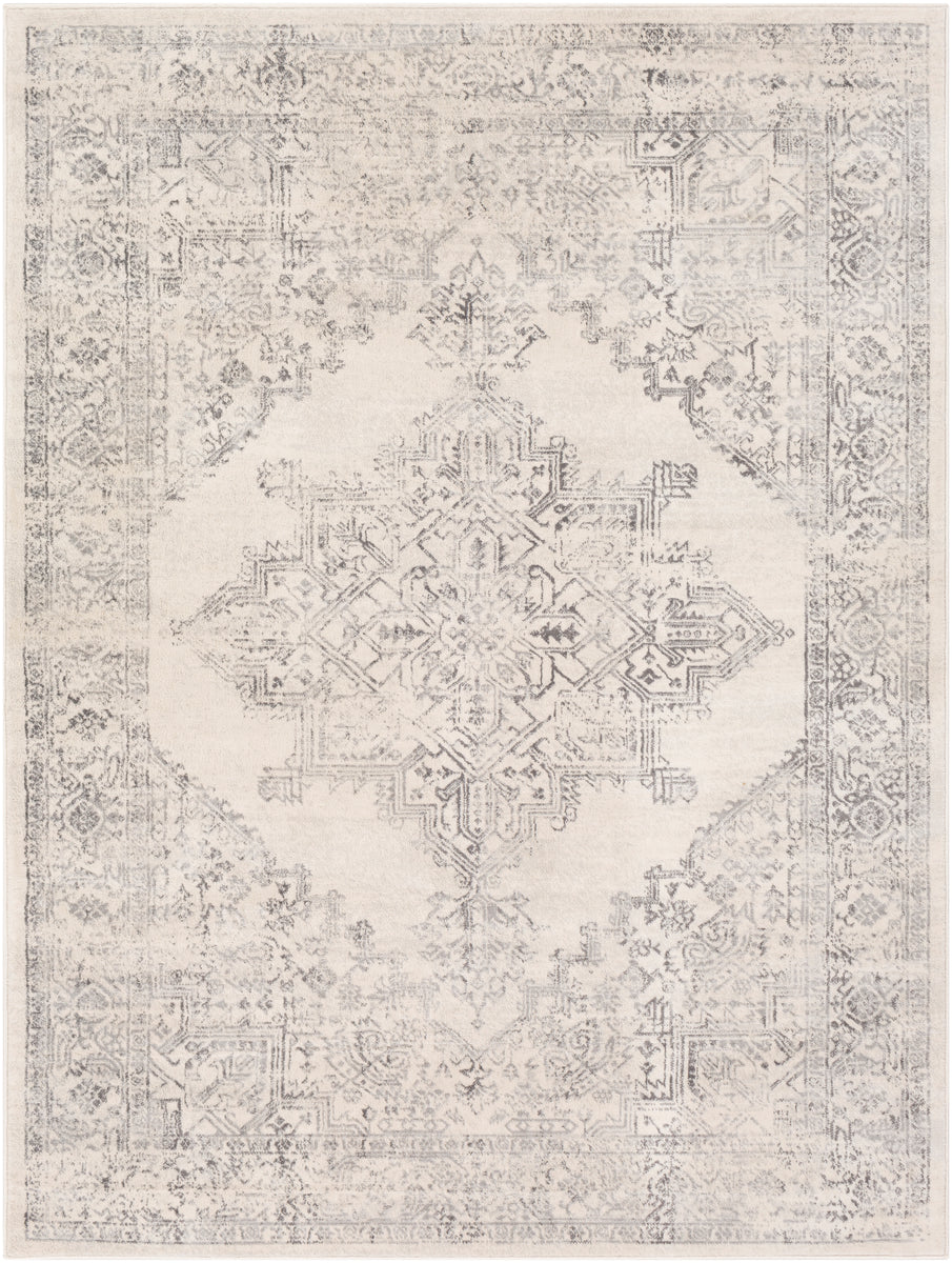 Bloomfield Rug in Medallion/Ivory – Loom & Stone